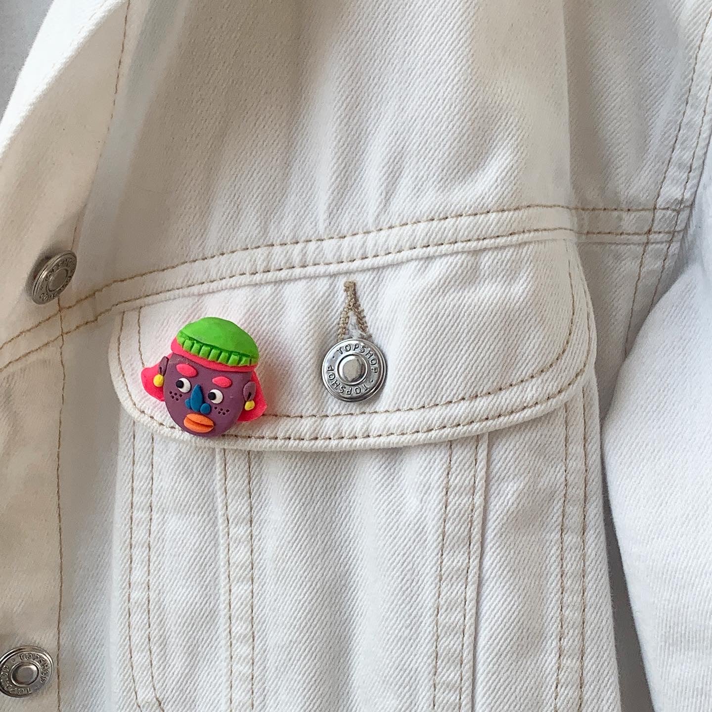 Freckle Beanie Pin