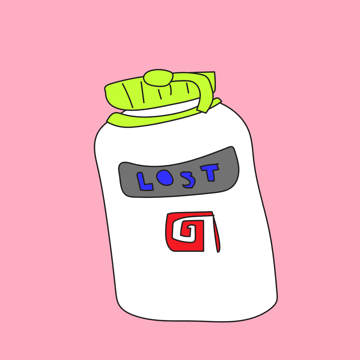 Ellen's water bottle