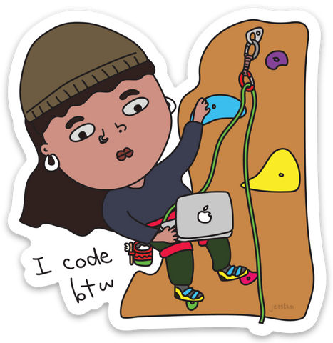 I code btw