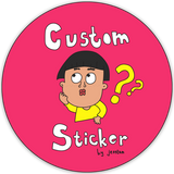 Custom Designed Sticker